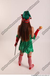 Veronika Elf Pose With Apple 14